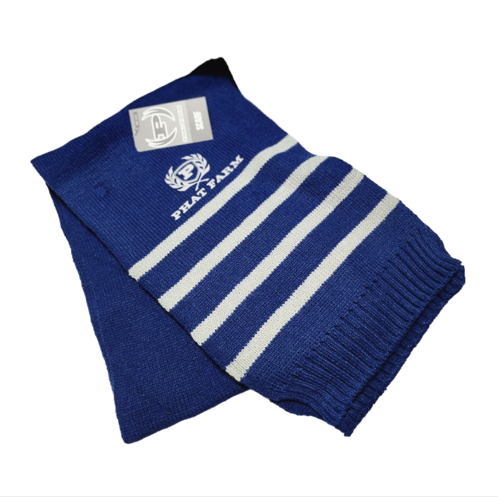 PHAT FARM BLUE SCARF
